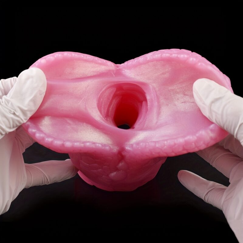 3D Textured Vagina & Soft Stroker Cup for Adult Men, - Image 5