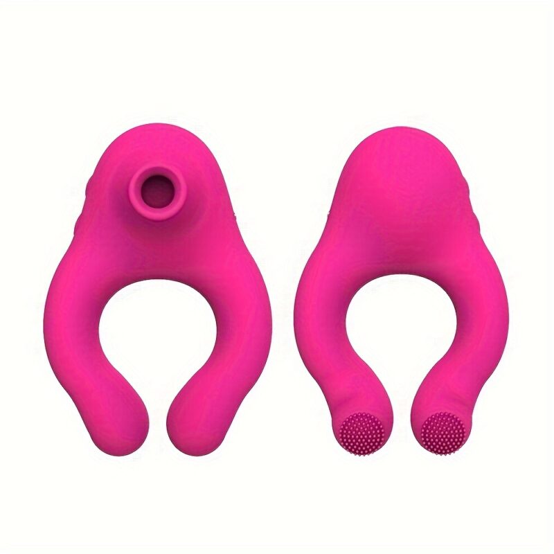 1 Penis Ring, Suction And Vibration Function, High-quality 3-in-1 Sex Toy for Male And Female Couples, Adults And Women - Image 8