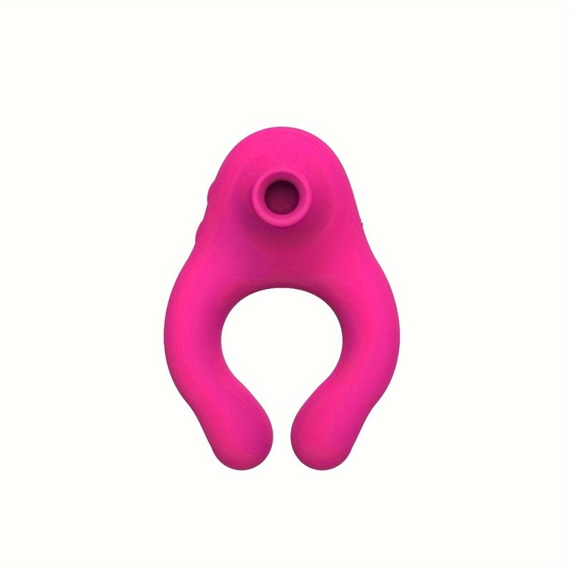 1 Penis Ring, Suction And Vibration Function, High-quality 3-in-1 Sex Toy for Male And Female Couples, Adults And Women