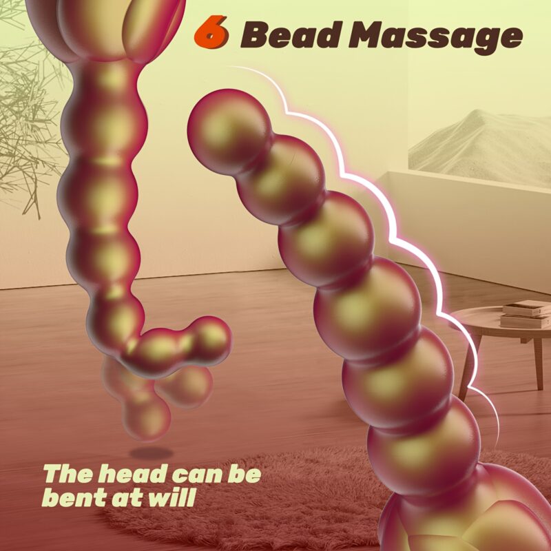 G Spot Vibrators Bullet Vibrator For Women Rose Anal Beads Vibrating Butt Plug Anal Vibrator - Image 3