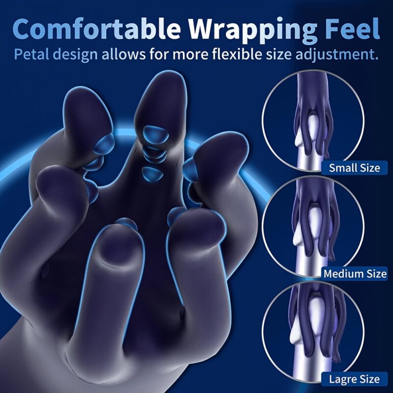 Male Masturbator anatomy Exerciser - USB Rechargeable, Vibrating Glans Massager for Endurance & Pleasure,Latex-Free - Image 2