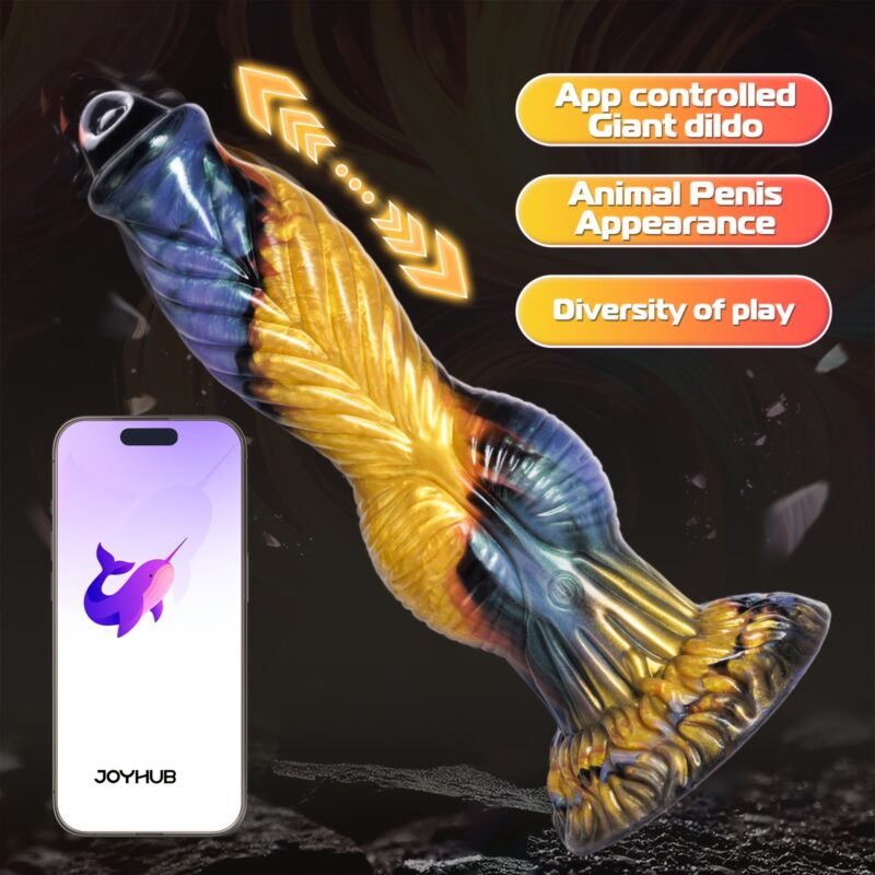 app control female remote control adult sex toy,  vaginal stimulation, anal stimulation, large monster dildo for women