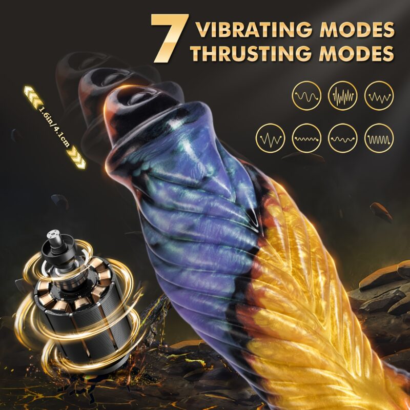 app control female remote control adult sex toy,  vaginal stimulation, anal stimulation, large monster dildo for women - Image 4
