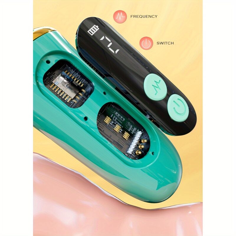 Sex Toy Peach Shape AV Wand Vibrator Female Stimulator Rechargeable Multi-Vibration Modes Green Pink Vibrator Wand - Image 7