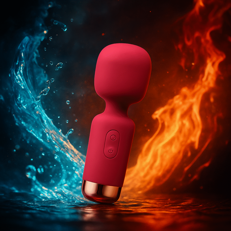 Mini Vibrator with Female Clitoris Stimulator Sex Toys for Womans AV Magic Wand