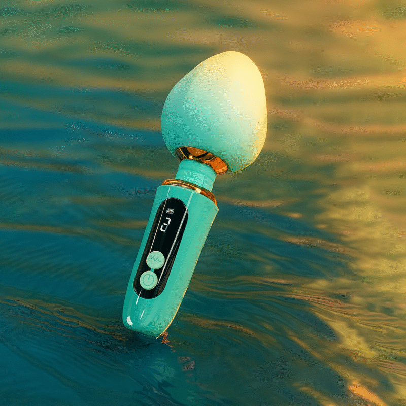 Sex Toy Peach Shape AV Wand Vibrator Female Stimulator Rechargeable Multi-Vibration Modes Green Pink Vibrator Wand