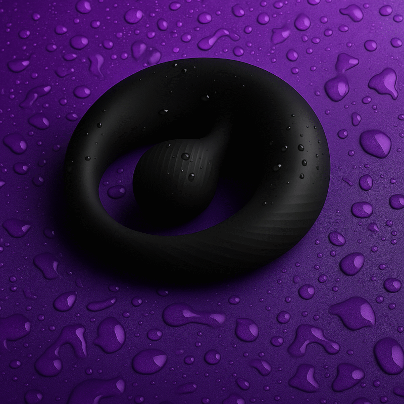 Vibrating Cock Ring With 360 Degree Adjustable Bead Clitoral Stimulator - Soft Silicone Penis Ring Vibrator For Couples