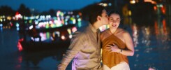 couple romantic evening