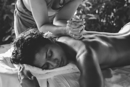 couple romantic massage